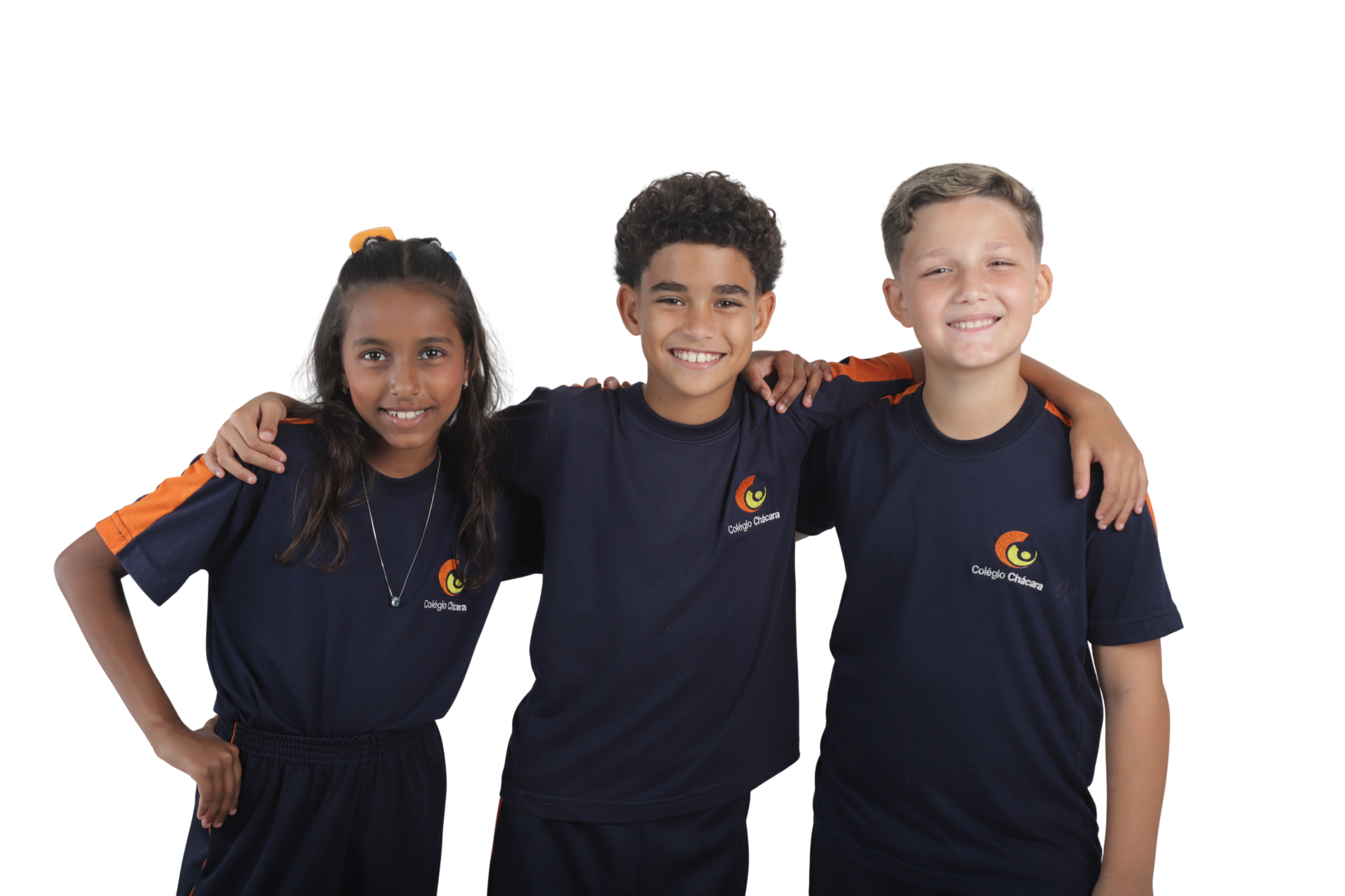 Alunos do Colégio Cristão Chácara
